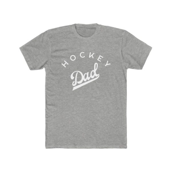 heather gray Hockey Dad shirt