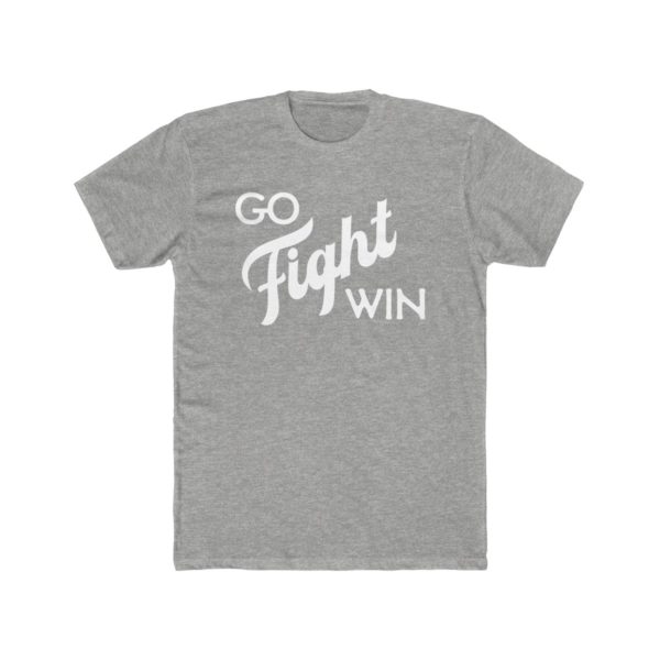 gray Go Fight Win shirt