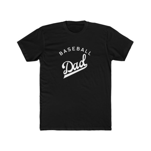 black baseball dad shirt
