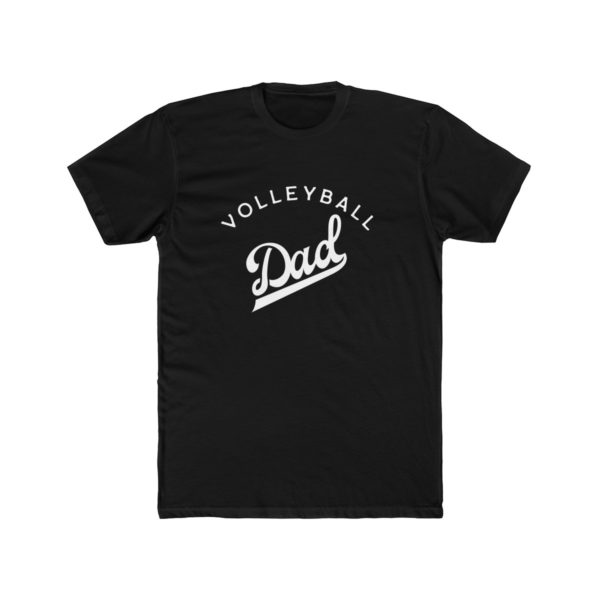 black Volleyball Dad shirt