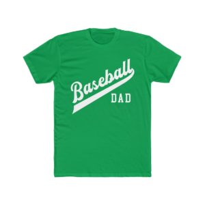 green Baseball Dad shirt