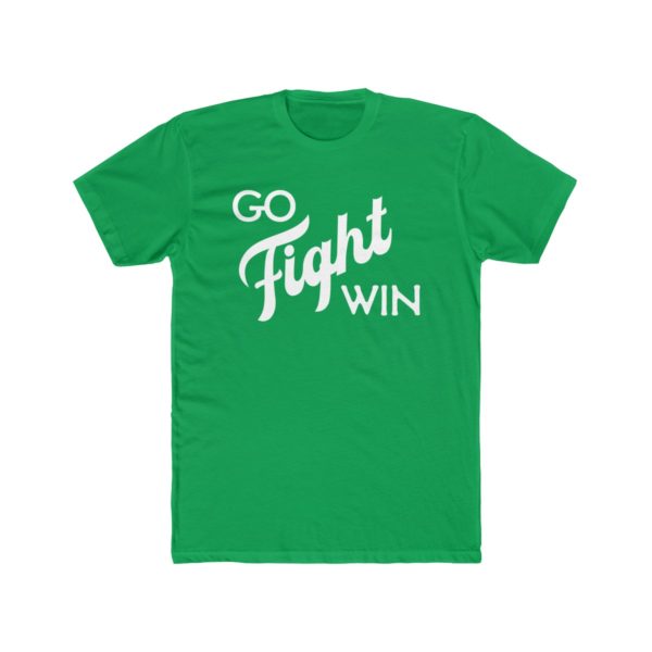 green Go Fight Win shirt