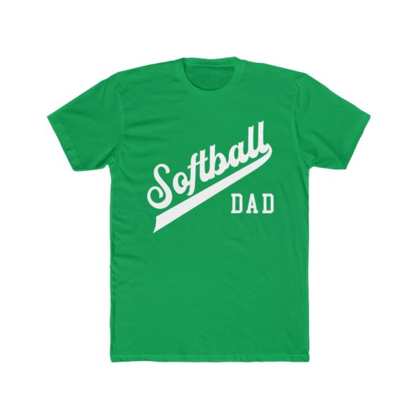 green softball dad shirt