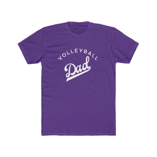 purple Volleyball Dad shirt