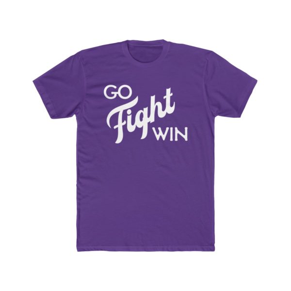 purple Go Fight Win shirt