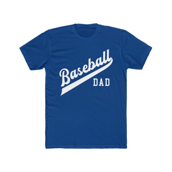 blue Baseball Dad shirt