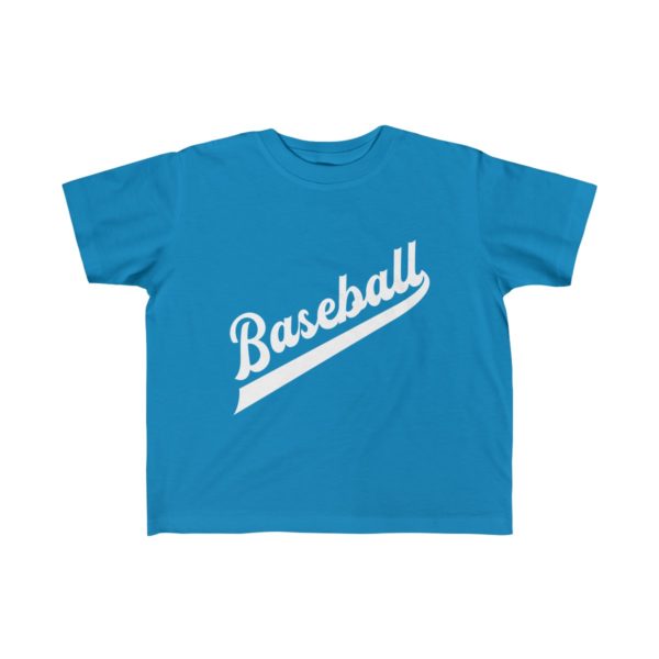 blue boys baseball shirt