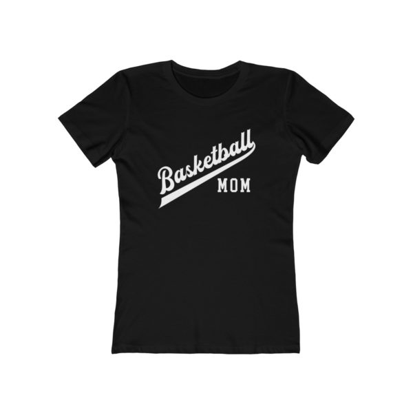 black basketball mom shirt