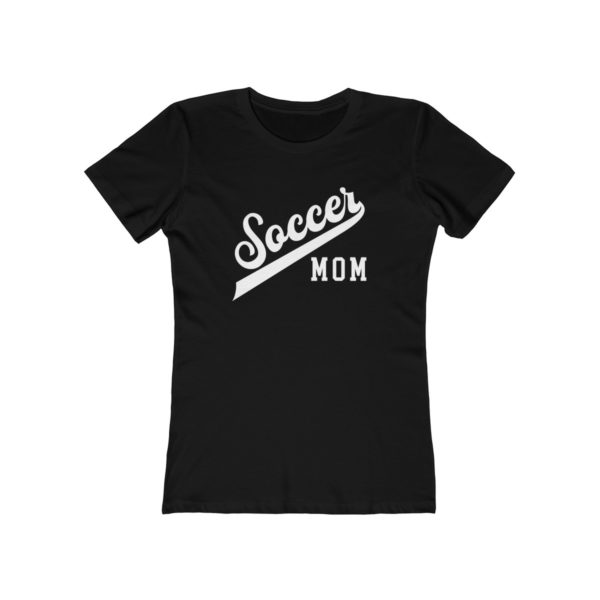 black soccer mom shirt
