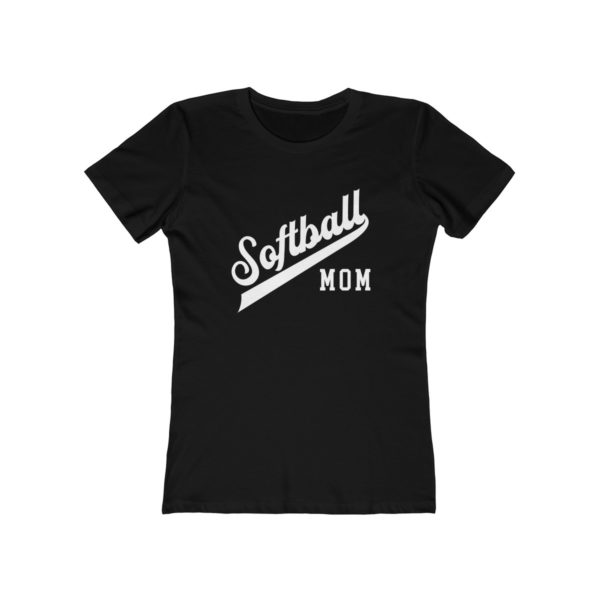 black softball mom shirt