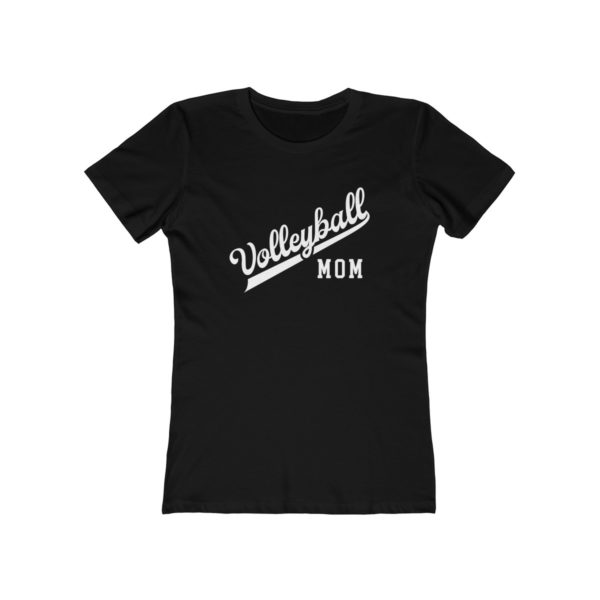 black volleyball mom shirt