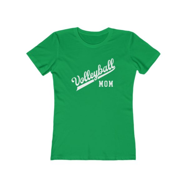 green volleyball mom shirt