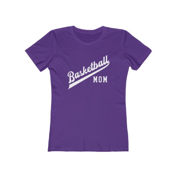 purple basketball mom shirt