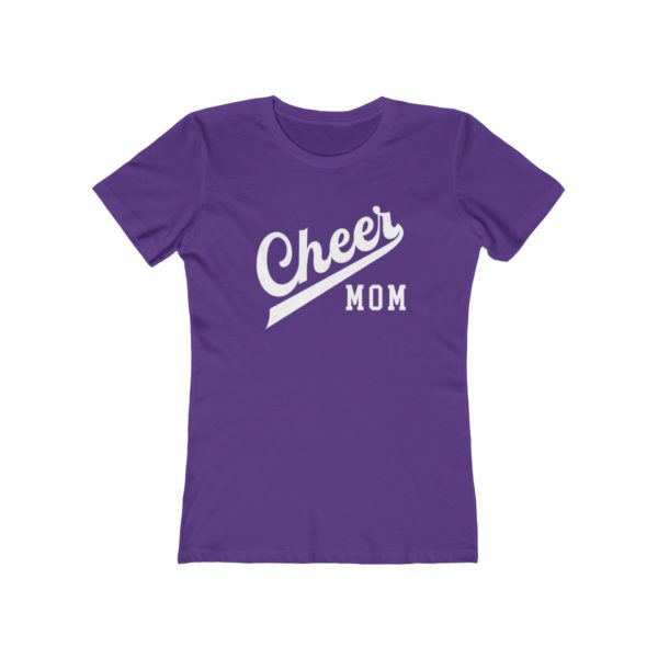 purple cheer mom shirt