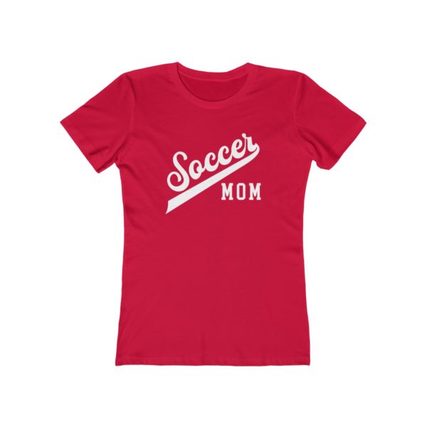 red soccer mom shirt