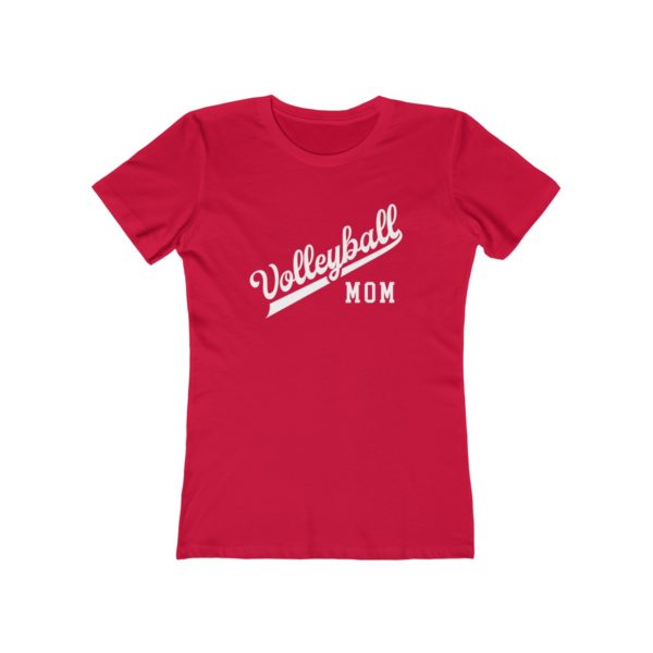 red volleyball mom shirt