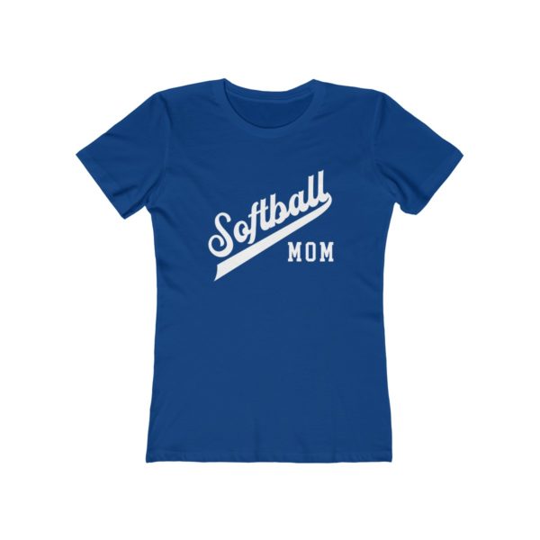 blue softball mom shirt