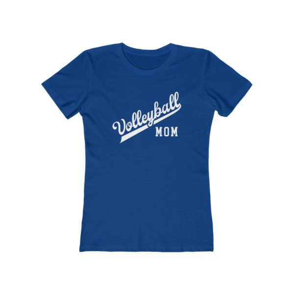 blue volleyball mom shirt