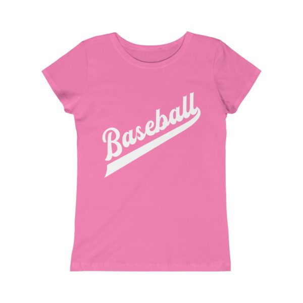 pink girls baseball shirt
