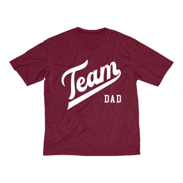 Maroon Team Dad Shirt