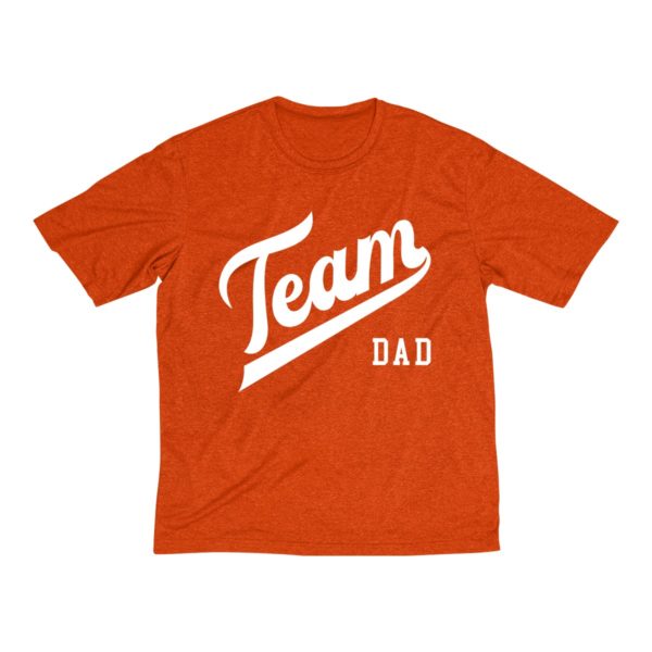 Orange Team Dad Shirt