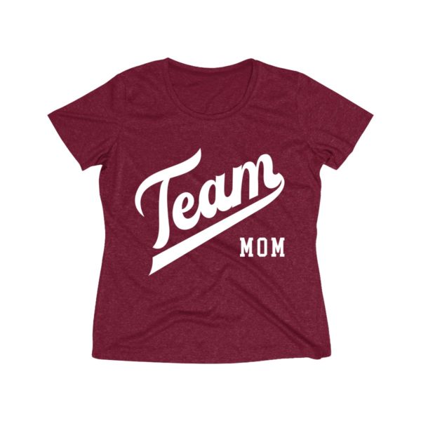 Maroon Team Mom Shirt