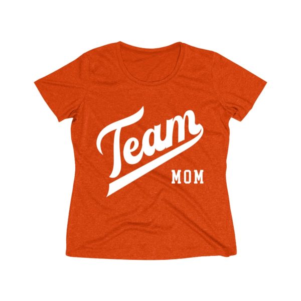 Orange Team Mom Shirt