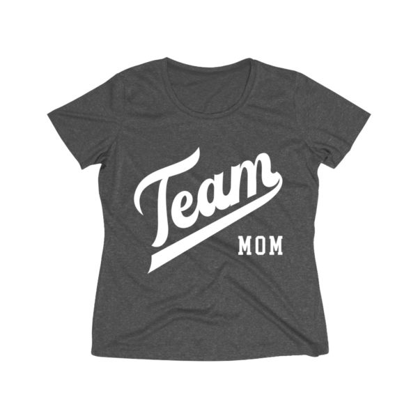 Gray Team Mom Shirt
