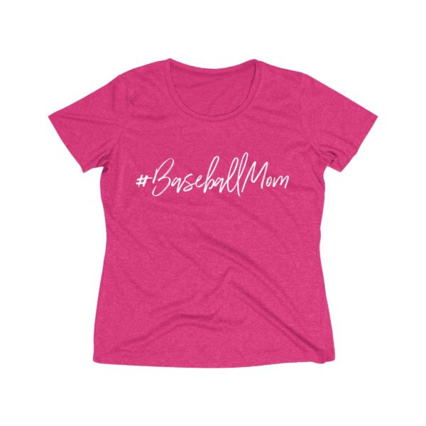 pink Hashtag Baseball Mom shirt