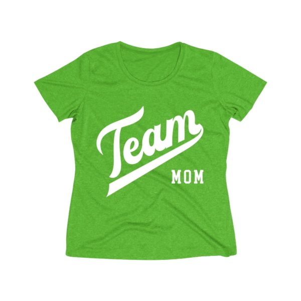 Lime Green Team Mom Shirt