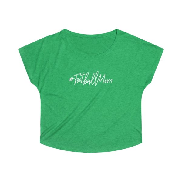 Green Football Mom Shirt