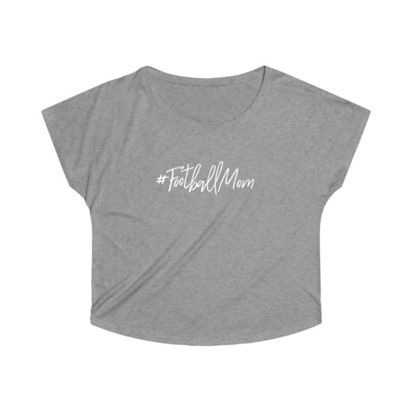 Gray Football Mom Shirt
