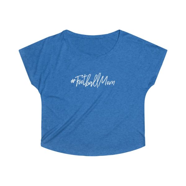 Blue Football Mom Shirt